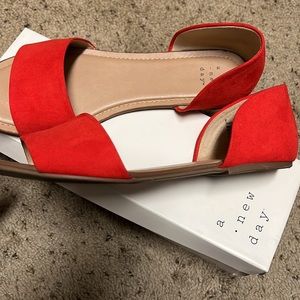 Womens Burnt Orange Sandals